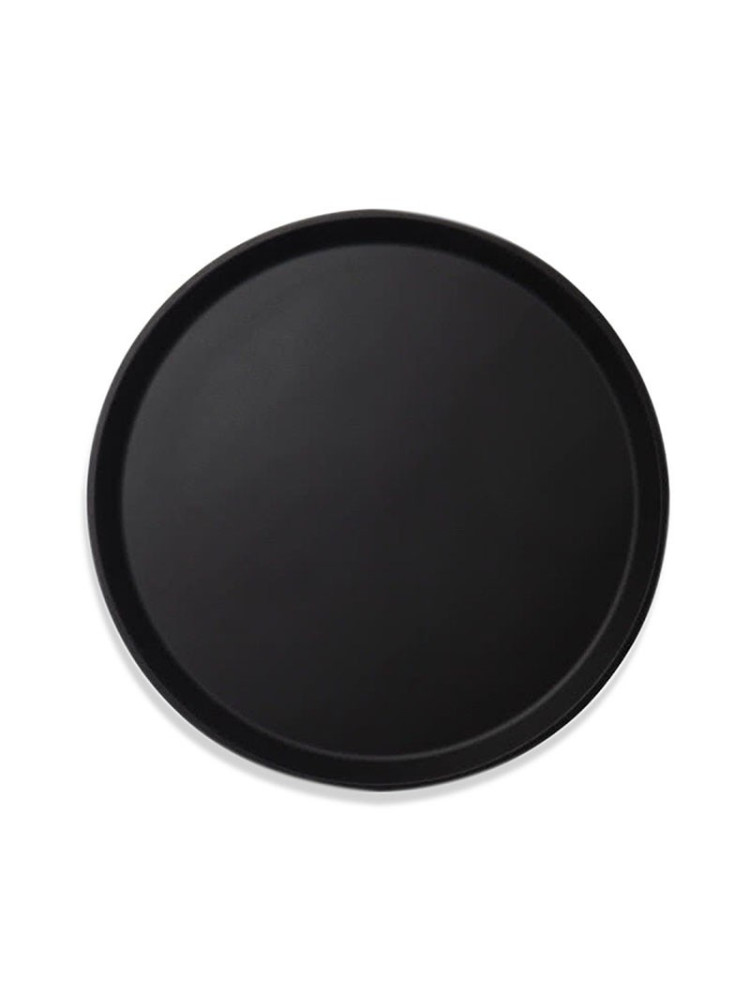 Plateau limonadier rond antidérapant - Diamètre 40.5 cm