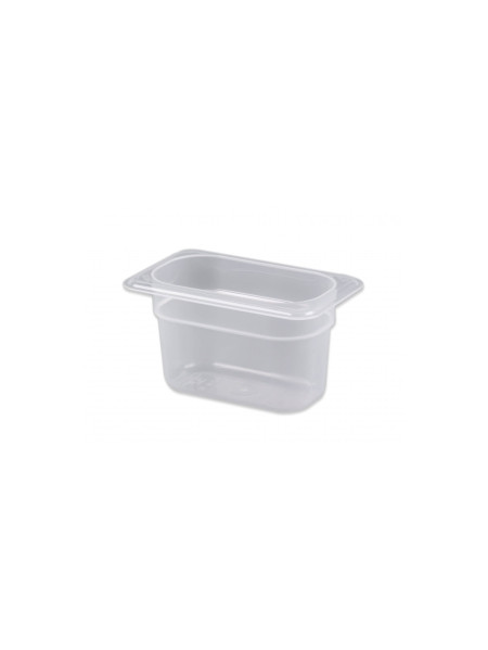 Bac polypropylène CAMBRO - GN 1/9 - Profondeur 100 mm - 0.8 L