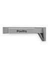 Identification clips for Cambro Camshelving shelving 152 x 25mm