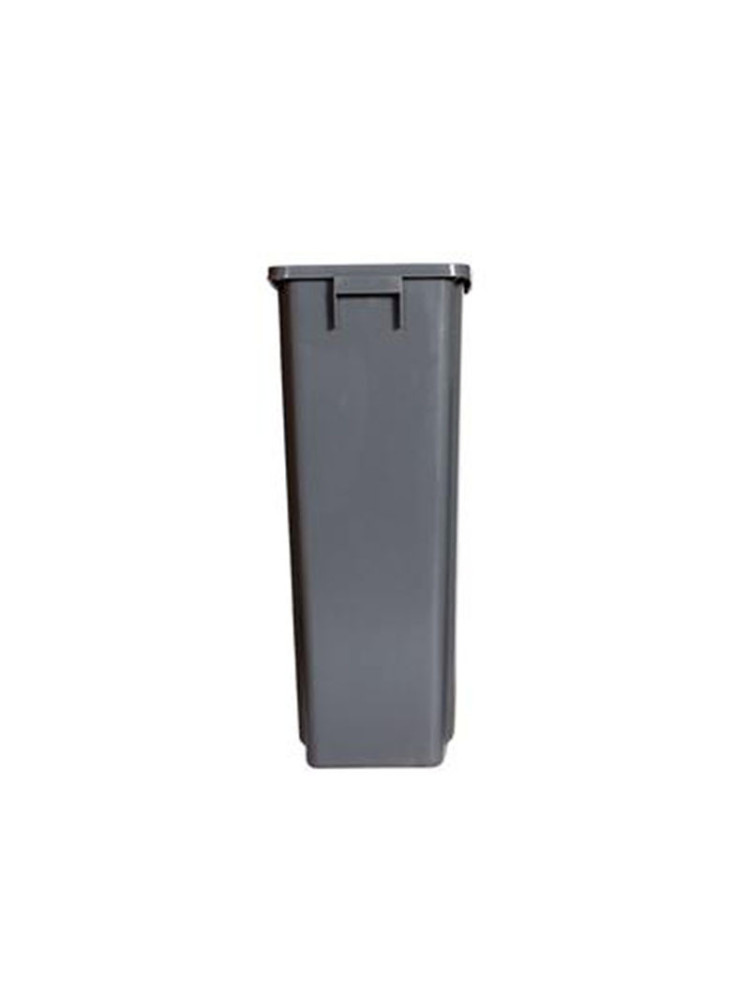 Probbax single garbage can 80L - Polypropylene - Grey