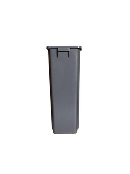 Probbax single garbage can 80L - Polypropylene - Grey