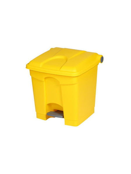 30L Yellow Step Bin