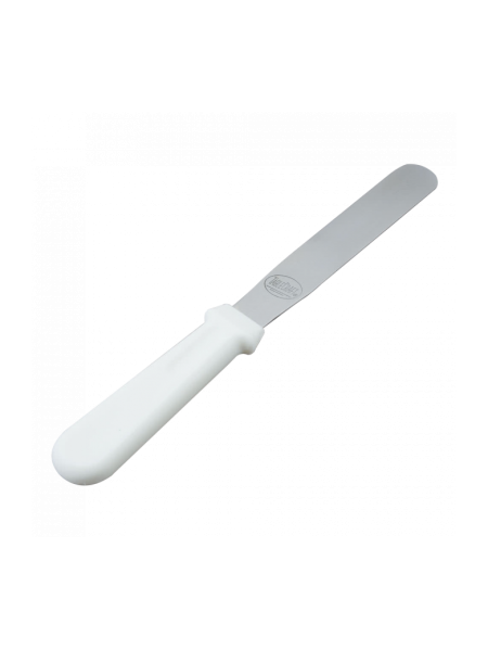 Spatule droite 15 cm - Manche blanc Spatule droite 15 cm - Manche blanc