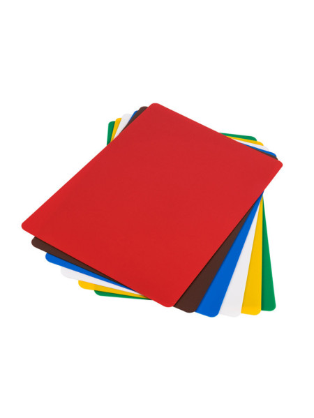 Lot de 6 planches à découper flexibles - 6 coloris - 45.5*30.5*0.14 cm