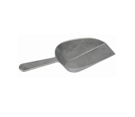 Aluminum ice scoop - Flat bottom - 75cl