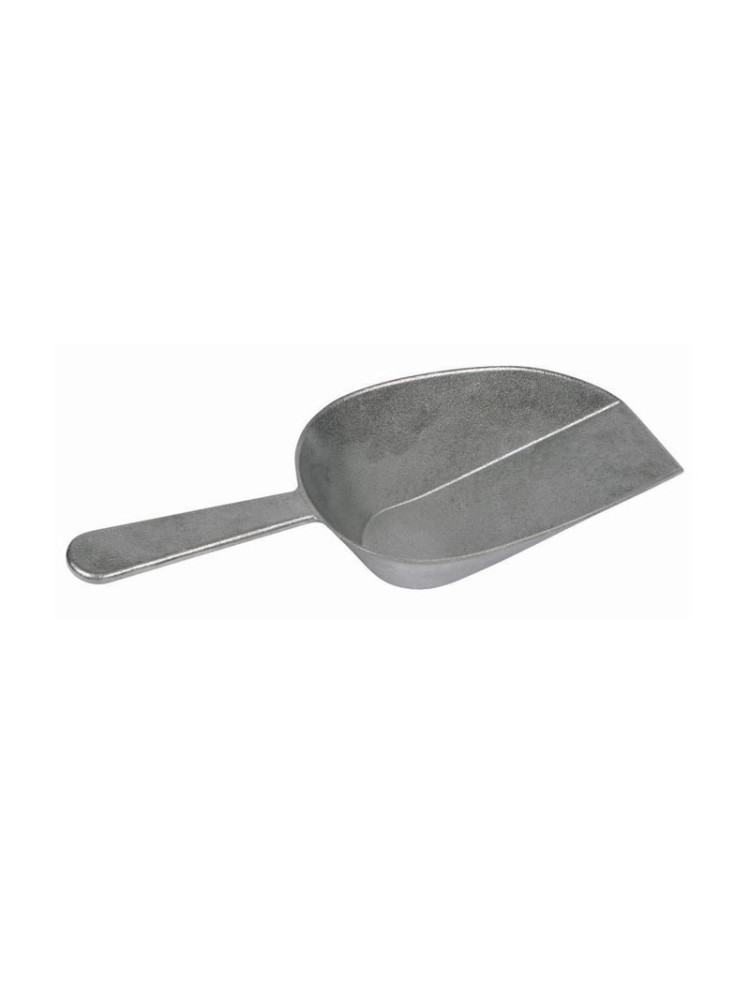 Aluminum ice scoop - Flat bottom - 75cl