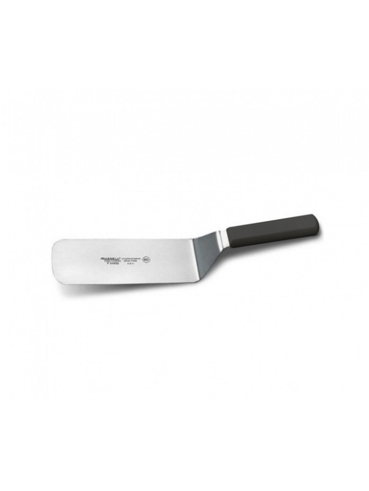 Offset Spatula, Plastic Black Handle