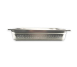 Perforated stainless steel GN 1/1 Food Pan, 100mm