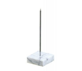 Square marble base card holder 6.5x6.5cm