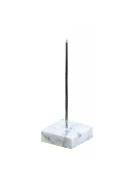 Square marble base card holder 6.5x6.5cm