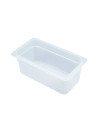 Bac polypropylène CAMBRO - GN 1/3 - Profondeur 100 mm - 3.5 L - 34PP190