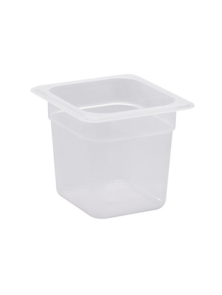 Bac polypropylène CAMBRO - GN 1/6 - Profondeur 150 mm - 2.3 L