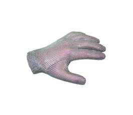 All stainless steel anti-cut chain mail glove - Size M