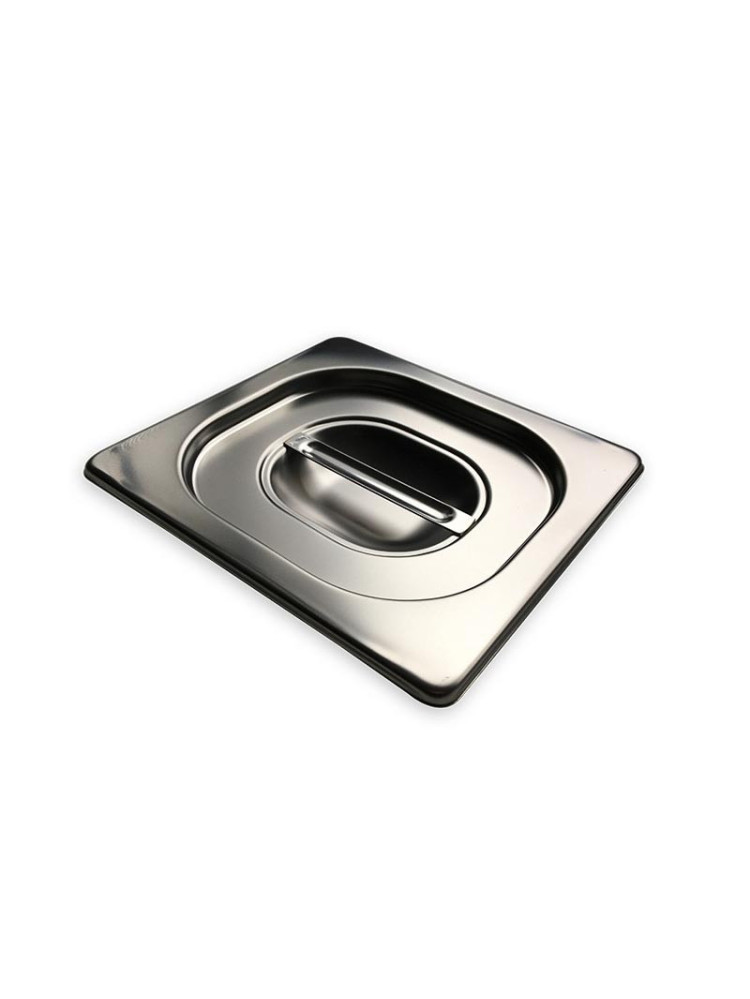304 stainless steel lid with handle for GN 1/6 food pan