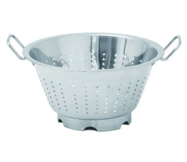 Passoire conique inox sur pied - 18 L - D.40 x H.21 cm