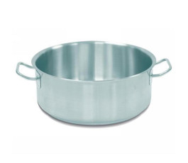 Stainless steel stewpan - diameter 32 cm - height 12.5 cm - 12.5 L - all heat sources