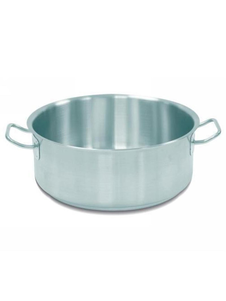 Stainless steel stewpan - diameter 32 cm - height 12.5 cm - 12.5 L - all heat sources