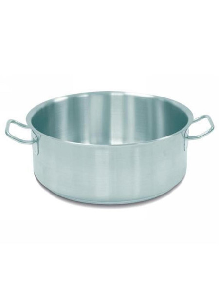 Stainless steel stewpan - diameter 32 cm - height 12.5 cm - 12.5 L - all heat sources