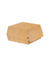 Beige square burger box 14*14 cm Solia (50 pieces)