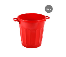 HACCP food contact container - 50 L - Red