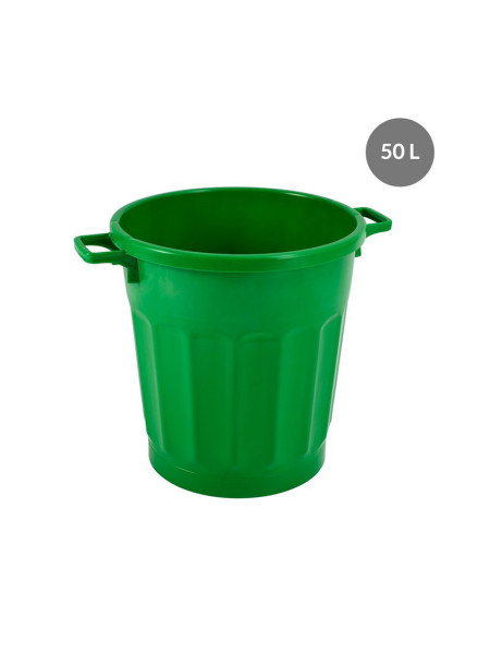 Conteneur alimentaire rond HACCP 50 L - vert Conteneur alimentaire rond HACCP 50 L - vert