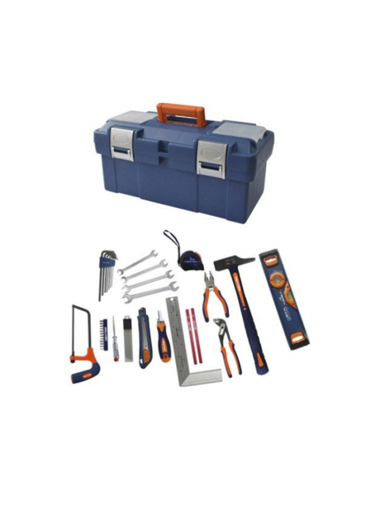 Complete 40-piece toolbox