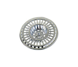 Anti-waste grid for sink. Chrome. Diameter 7 cm