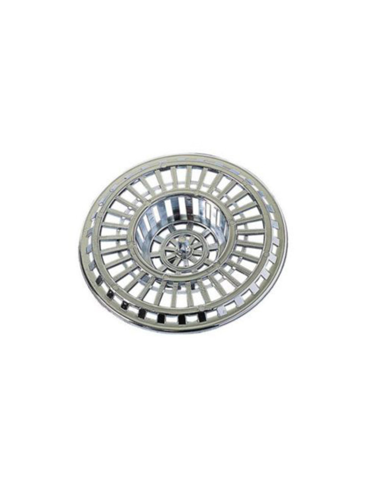 Anti-waste grid for sink. Chrome. Diameter 7 cm