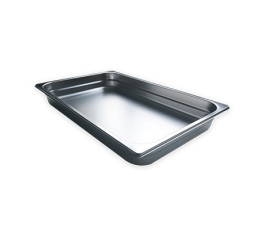 Stainless steel food pan GN1/1, 65mm depth
