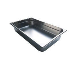Stainless steel GN 1/1 Food Pan, 100mm depth