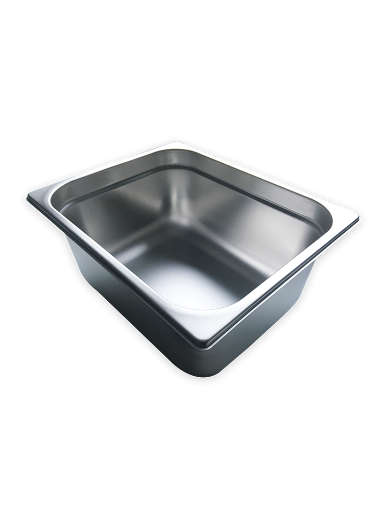 Bac GN 1/2, inox 304, profondeur 150 mm, 9.2 L, Mori 2A | Vue principale