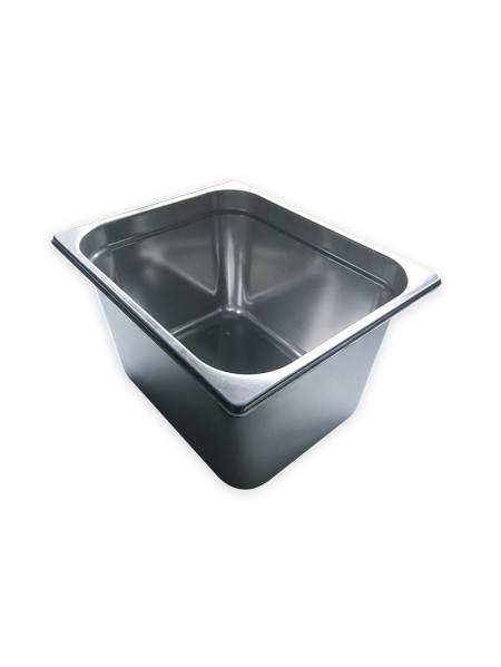 Stainless Steel 1/2 Gastronorm Food Pan, 200mm Deep, 12L