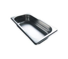 Stainless Steel 1/3 Gastronorm Food Pan, 65mm Deep, 2.4 L