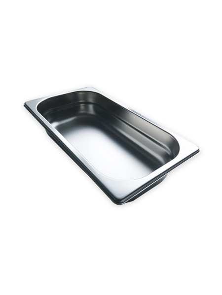 Bac GN 1/3, inox 304, profondeur 65 mm, 2.4 L, Mori 2A | Vue principale Bac GN 1/3, inox 304, profondeur 65 mm, 2.4 L, Mori 2A | Vue principale