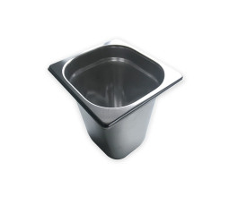 Bac GN 1/6, inox 304, profondeur 200 mm, Mori 2A | Vue principale