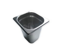 Stainless Steel 1/6 Gastronorm Food Pan, 200mm Deep, 2.4L