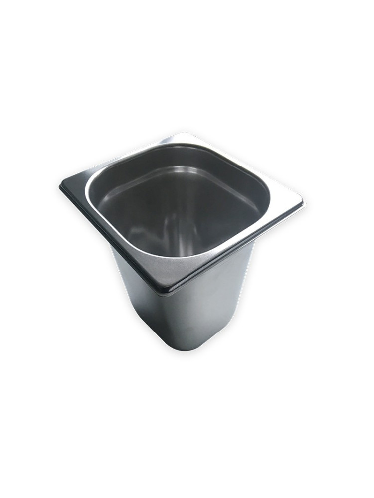 Stainless Steel 1/6 Gastronorm Food Pan, 200mm Deep, 2.4L