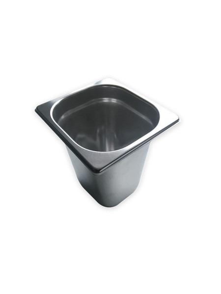 Bac GN 1/6, inox 304, profondeur 200 mm, Mori 2A | Vue principale Bac GN 1/6, inox 304, profondeur 200 mm, Mori 2A | Vue principale