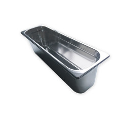 Stainless Steel 2/4 Gastronorm Food Pan, 150mm Deep, 8.6L