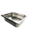 Perforated Stainless Steel 1/2 Gastronorm food pan, 100mm deep