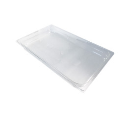 Bac tritan GN 1/1 65 mm Mori 2A, empilable, transparence, résistance thermique, entretien facile.