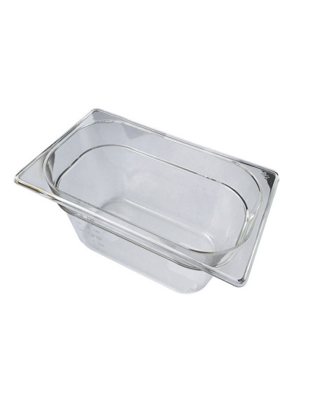 Bac tritan GN 1/4 150 mm Mori 2A, empilable, transparence, résistance thermique, entretien facile. Bac tritan GN 1/4 150 mm Mori 2A, empilable, transparence, résistance thermique, entretien facile.