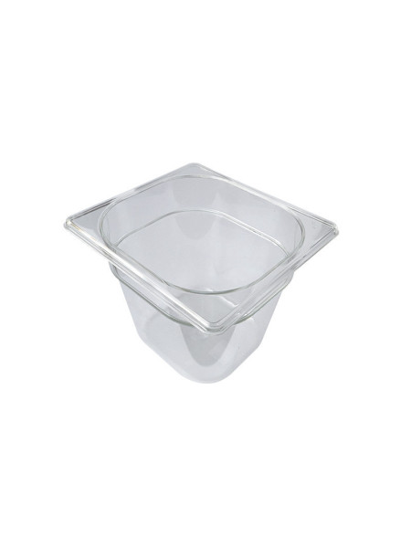 Tritan food pan - GN 1/6 - Depth 150 mm - 2.3 L