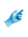 Box of 100 powder-free blue M nitrile gloves