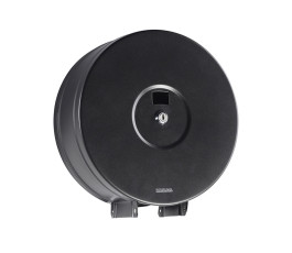 Black toilet paper dispenser - 400m