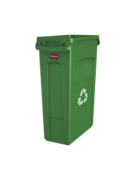 Poubelle Rubbermaid 87 L - Vert