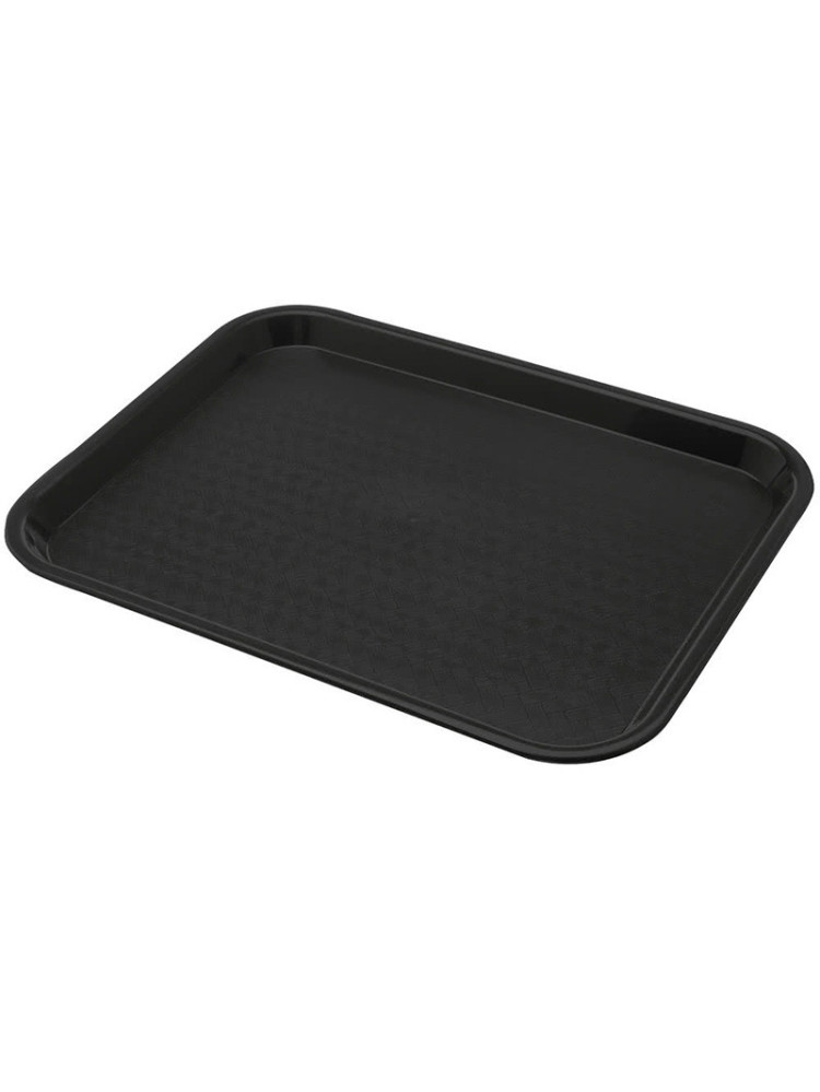 Polypropylene tray 25.4 x 35.6 cm - Black color