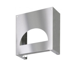 Stainless steel wall support for charlotte box