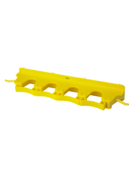 Support mural 4-6 produits - 39,5 cm - jaune