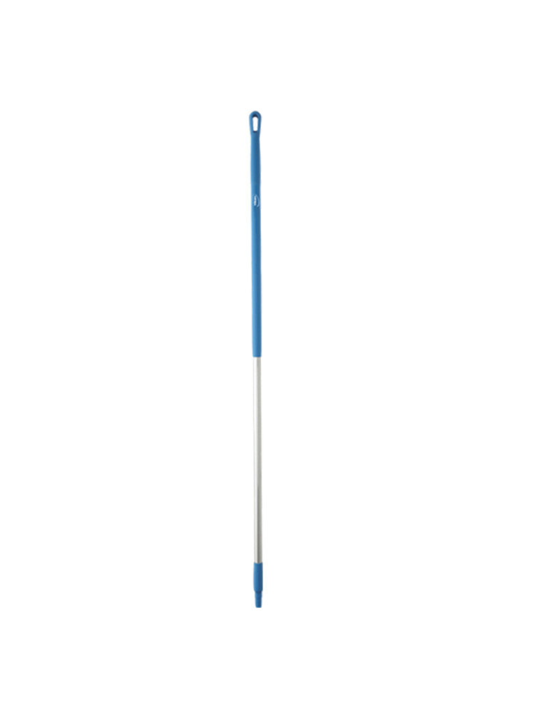 Manche aluminium bleu 1510 mm - Compatible brosse et raclette VIKAN